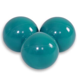 Plastic balls for the dry pool 50pcs - dark turquoise