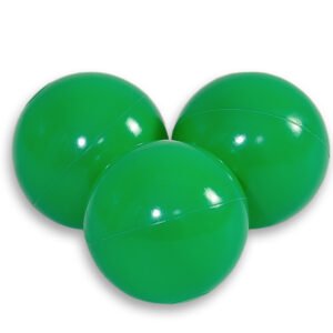 Plastic balls for the dry pool 50pcs - green