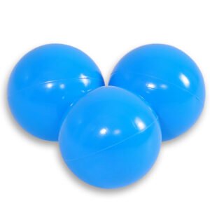 Plastic balls for the dry pool 50pcs - blue