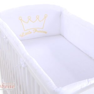 Universal bumper XXL- Little Prince/Princess white