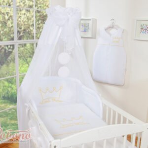 Canopy made of Chiffon- Little Prince/Princess white