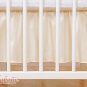 Dust Ruffle-Masking flounce 120x60cm- Little Prince/Princess cream