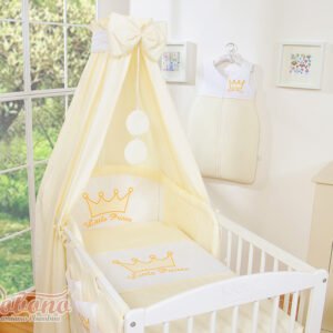 Canopy made of fabric- Little Prince/Princess cream