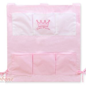 Cot tidy- Little Princess pink