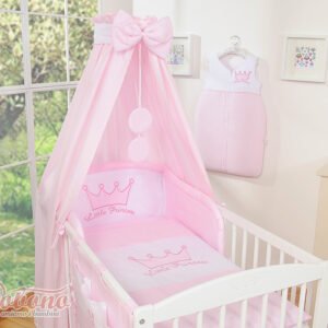 Canopy made of fabric- Little Prince/Princess pink