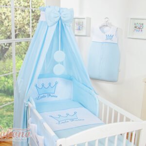 Canopy made of fabric- Little Prince/Princess blue