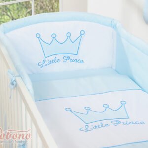 Bedding set 3pcs- Little Prince/Princess blue