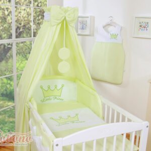 Canopy made of fabric- Little Prince/Princess green