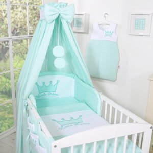 Canopy made of fabric- Little Prince/Princess mint