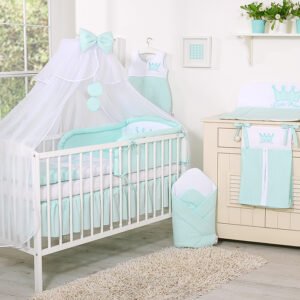 Mosquito-net made of chiffon- Little Prince/Princess mint