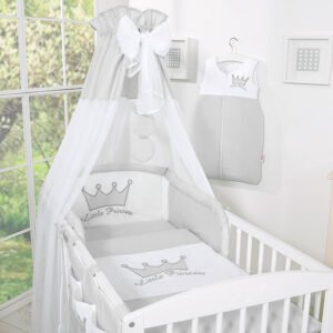 Canopy made of Chiffon- Little Prince/Princess gray