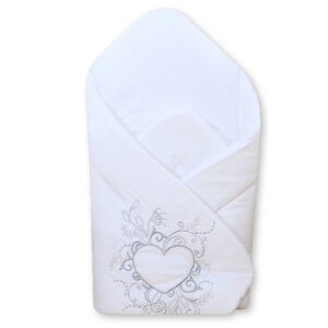Babynest with stiffening - Chic white