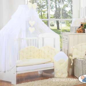 Mosquito-net made of chiffon- Chic cream