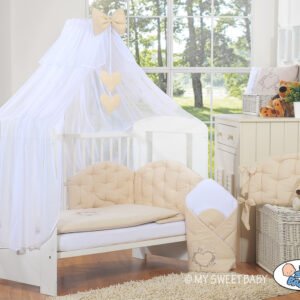Mosquito-net made of chiffon- Chic beige