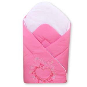 Babynest with stiffening - Chic dark pink