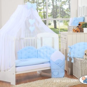 Mosquito-net made of chiffon- Chic blue