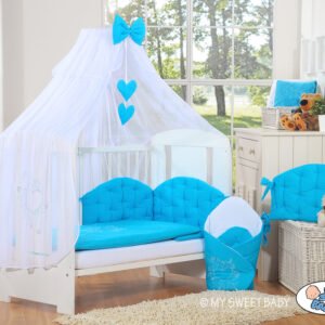 Mosquito-net made of chiffon- Chic turquoise