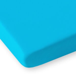 Sheet made of cotton 120x60cm turquoise