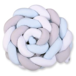 Knot bumper XXL- white-gray - blue