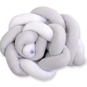 Knot bumper- white-gray