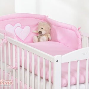 Universal bumper- Hanging Hearts pink