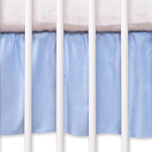 Dust Ruffle-Masking flounce 140x70cm- Hanging Hearts blue