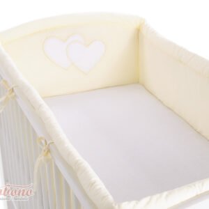 Universal bumper XXL- Hanging Hearts cream