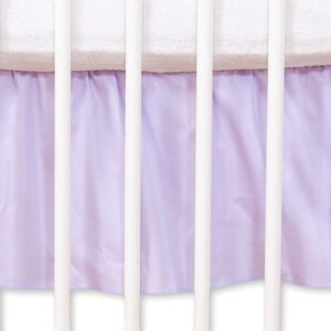 Dust Ruffle-Masking flounce 120x60cm- Hanging Hearts lilac