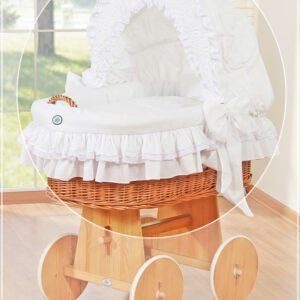 Cover set 4 pcs for Moses Basket/Wicker crib no. 58962-102 or 78962-102