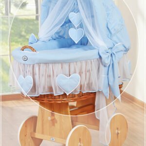 Cover set 4 pcs for Moses Basket/Wicker crib no. 58962-134 or 78962-134