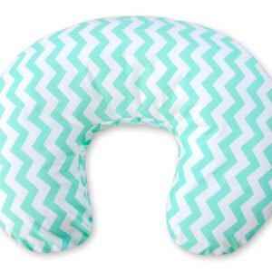Feeding pillow- Simple chevron mint