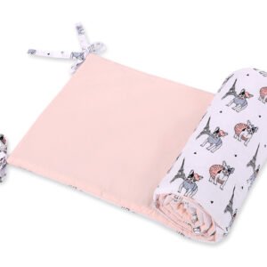 Universal bumper for cot - little doggies