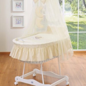 Cover set 4 pcs for Moses Basket/Wicker crib no. 99690e-810 i 79690e-810