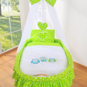 Cover set 4 pcs for Moses Basket/Wicker crib no. 99690-428/79690-428