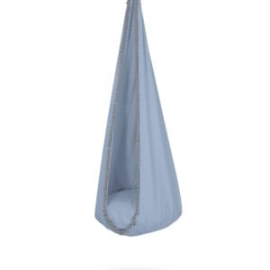 Hanging swing hammock cocoon - pastel blue
