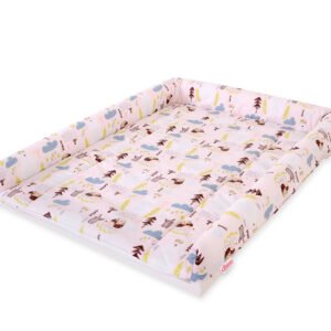 Changing mat for changing table - pink hedgehogs