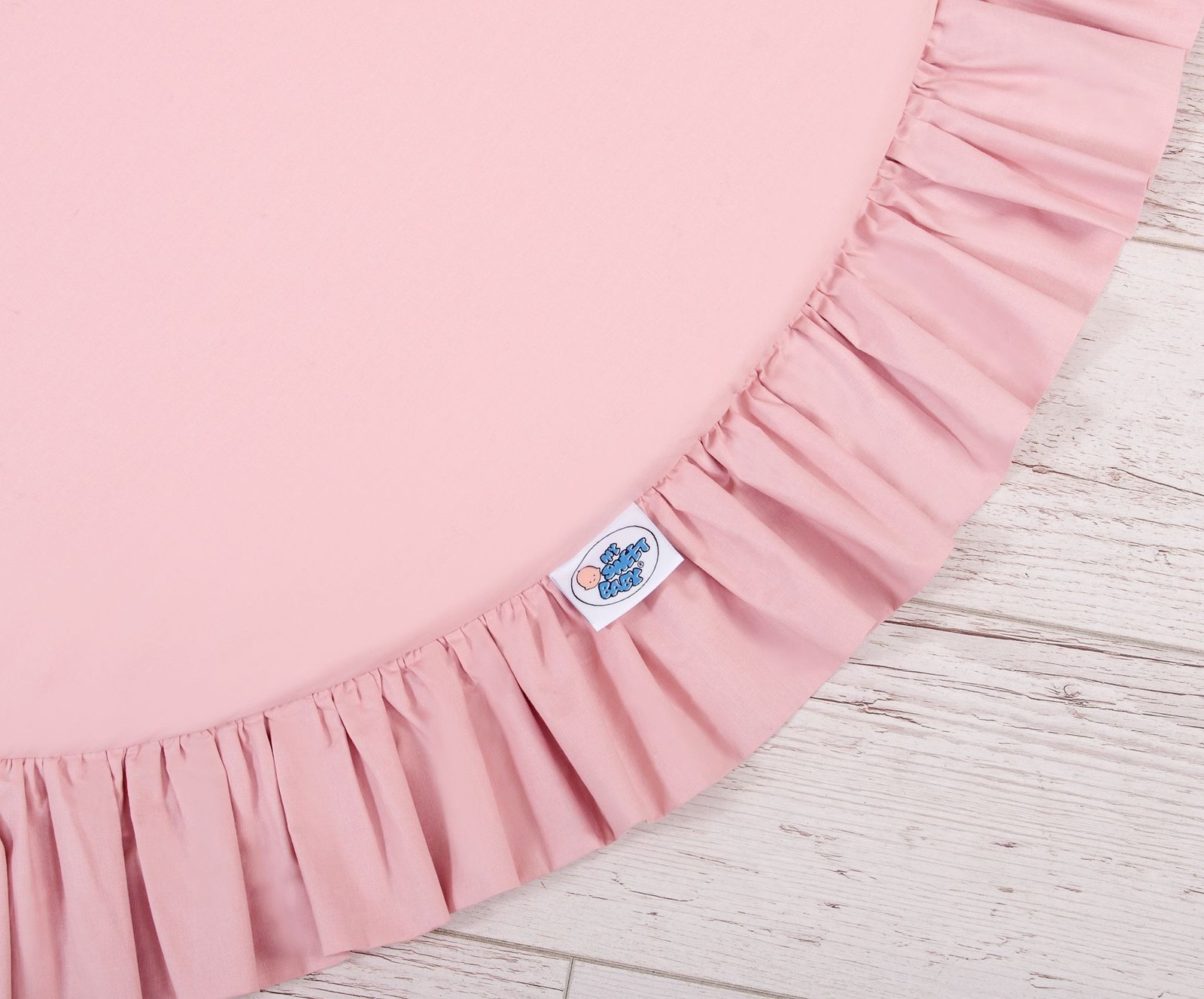 Set: Hanging canopy + Floor play mat- pastel pink - Image 4