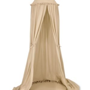 Set: Hanging canopy + Floor play mat- beige