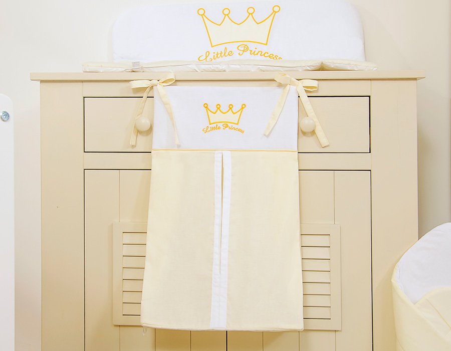 Diaper bag- Little Prince/Princess cream - Image 4