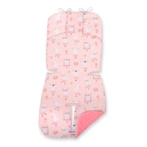 Double-sided cart insert BOBONO - ballerinas pink/powder pink