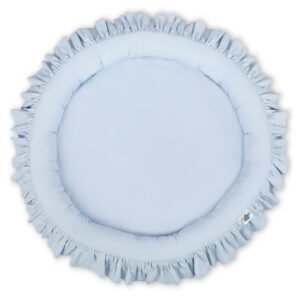 Nest with flounce - blue