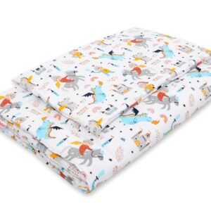 Bedding set 2-pcs with filling - knights and dragons