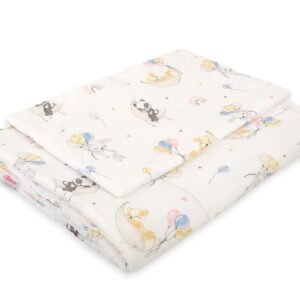 Bedding set 2-pcs with filling 135x100 cm - balloons