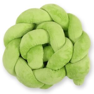 Knot bumper minky 180cm- green