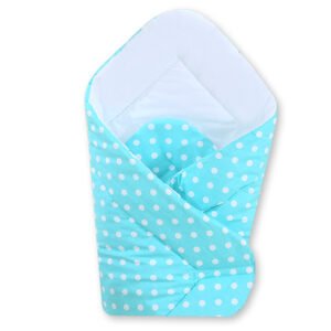 Babynest - white dots on turquoise