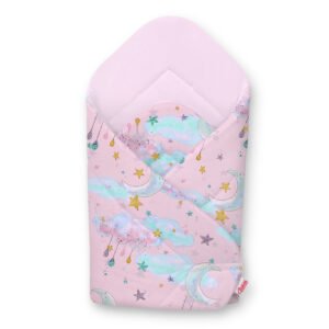 Baby nest- moons pink/pink