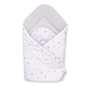 Baby nest - mini gray stars