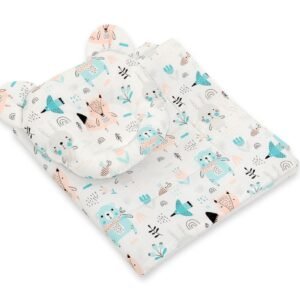 Duvet with pillow Teddy - 2pcs set - blue teddy bears