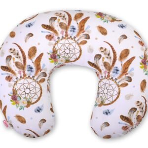 Breastfeeding Pillow Nursing Croissant Pillow, removable, Hands-Free Feeding- dream catchers