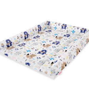 Changing mat for changing table - navy blue bears